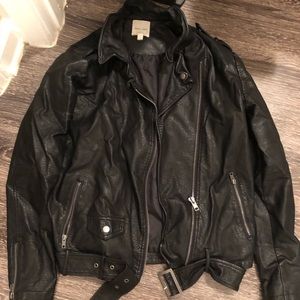 Leather jacket